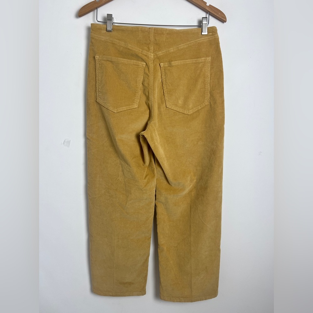 Veronica‎ Beard Size 29 Crosbie Corduroy Crop Wide Leg Pants In Wood Thrush - Picture 9 of 13